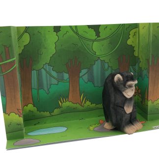 JUNGLE HABITAT - 3D DIORAMA (COLOUR)