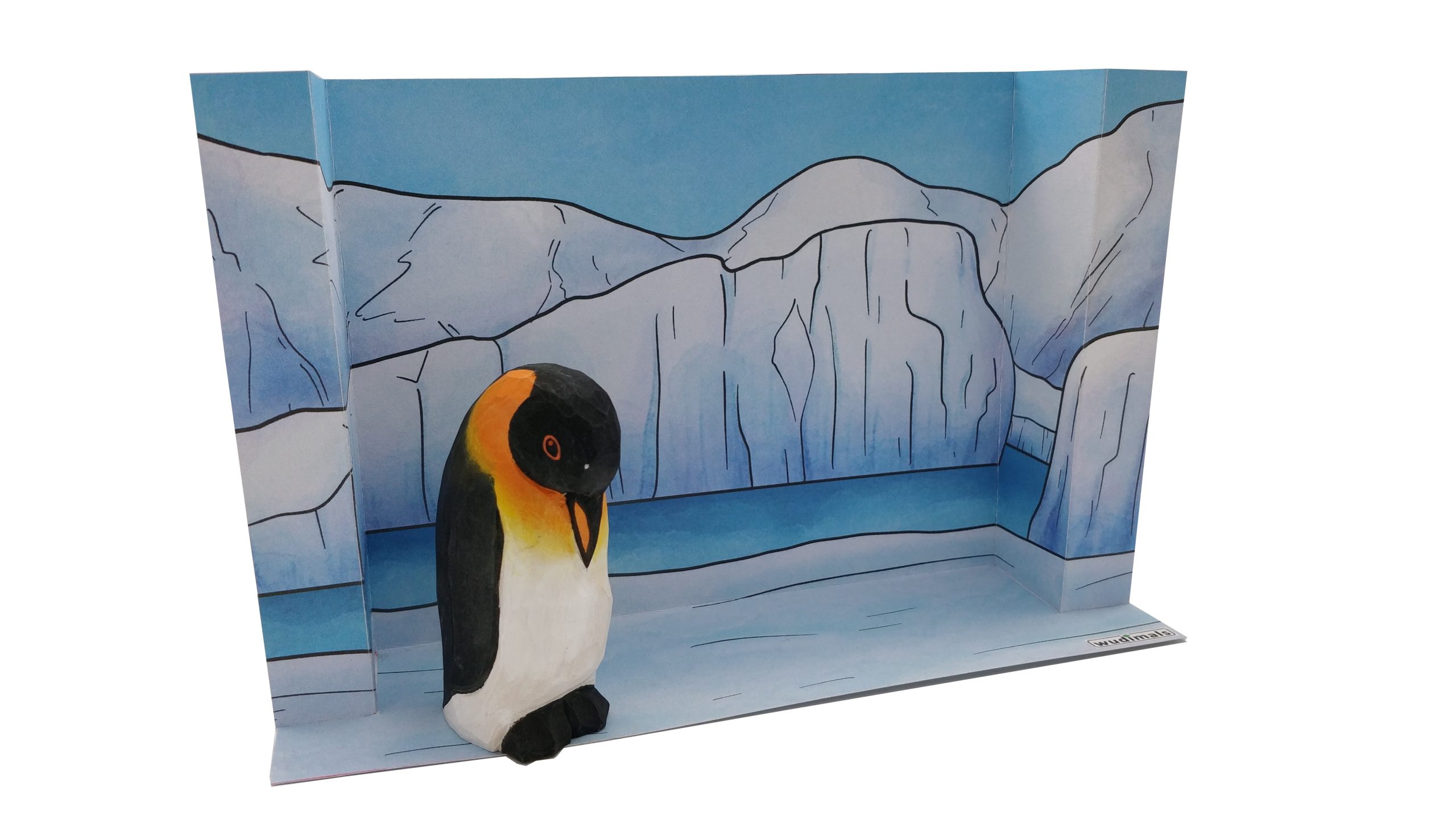 ICESCAPE HABITAT - 3D DIORAMA (COLOUR)